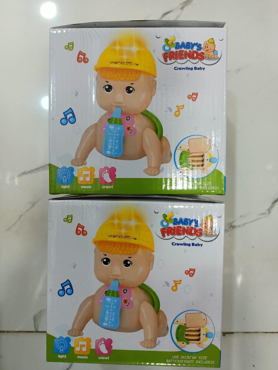 3D crawling baby